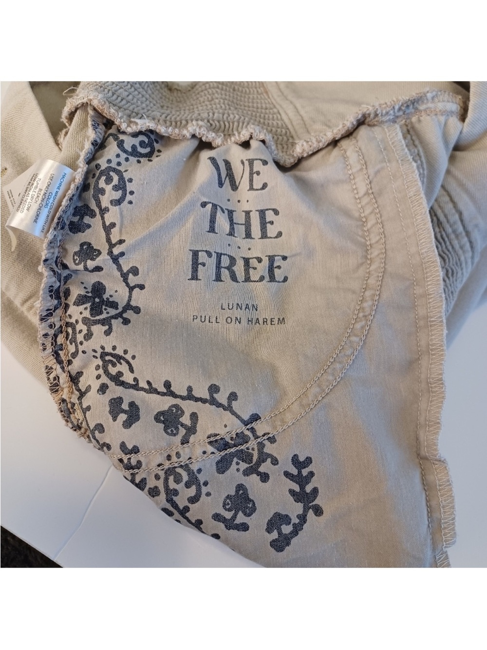 Free People We the Free Lunan Crop Pants Sz Medium - Picture 5 of 11